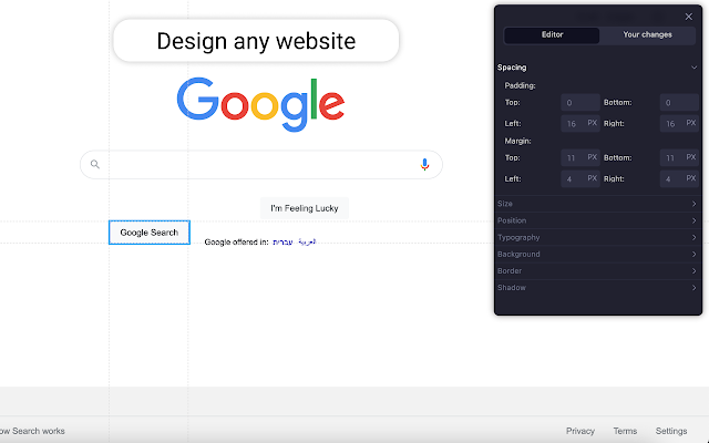 Jinno: design any website React/HTML/sketch