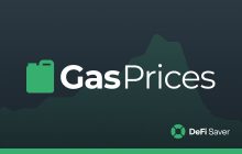 DeFi Saver Gas Prices Extension