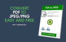Convert PDF to JPEG/PNG