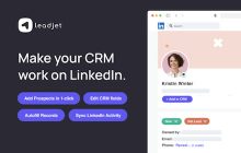 Leadjet - Make your CRM work on LinkedIn