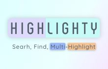 Highlighty: Search, Find, Multi-Highlight