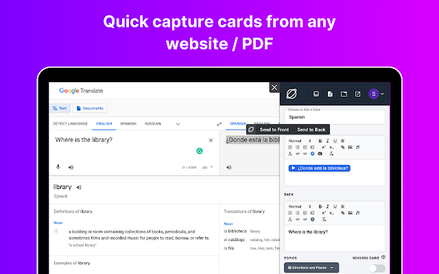 Zorbi – Flashcards from PDFs and Notion