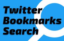Twitter Bookmarks Search
