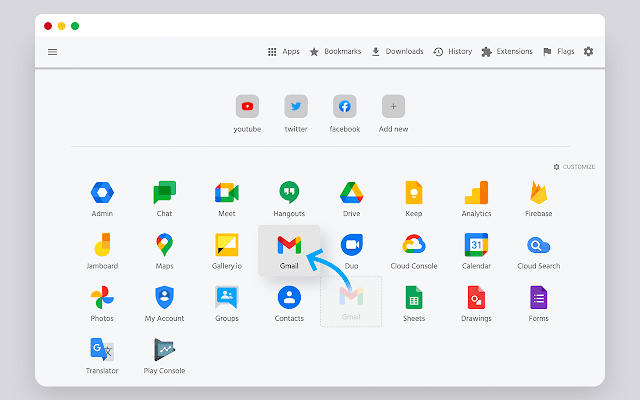 G Suite New Tab – powerful personal New tab