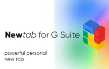 G Suite New Tab - powerful personal New tab