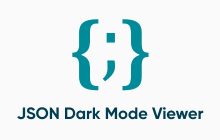 JSON Dark Mode Viewer