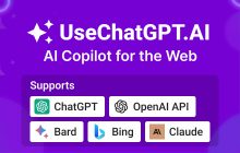 UseChatGPT.AI: ChatGPT AI Copilot for the Web