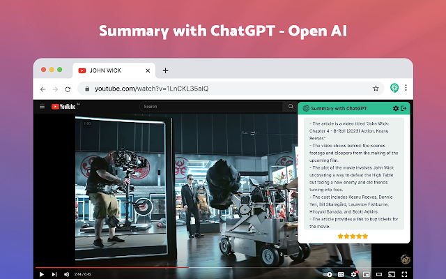 Chatgpt – Open AI的摘要