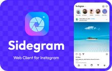 Sidegram | Instagram ™ 用网络客户端