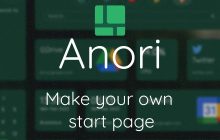 Anori: 高效的新标签页