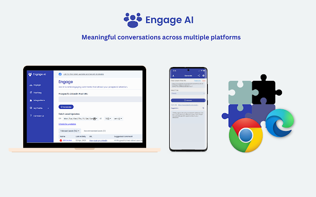 Engage AI – 社交网站智能评论