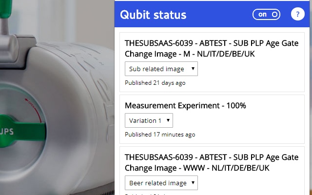 ClickValue’s Qubit Chrome extension