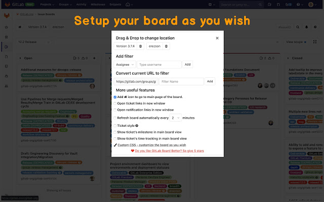 GBB – GitLab Board Better