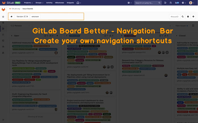 GBB – GitLab Board Better