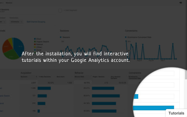 Interactive Tutorials for Google Analytics