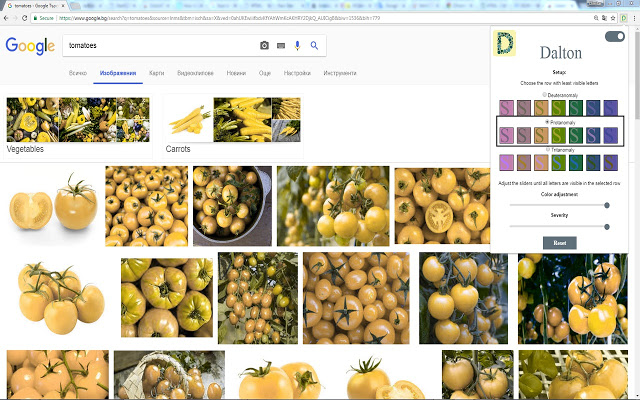 Colorblind – Dalton for Google Chrome