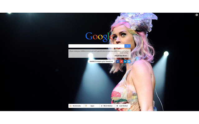 Katy Perry New Tab