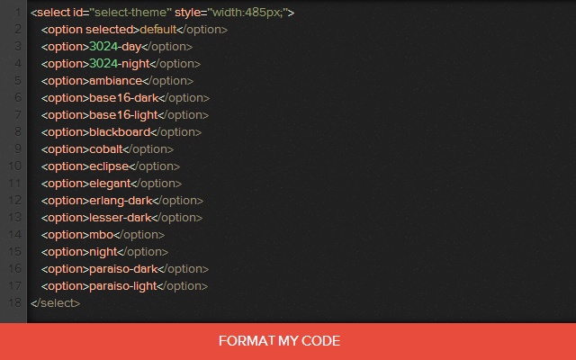 Code Formatter