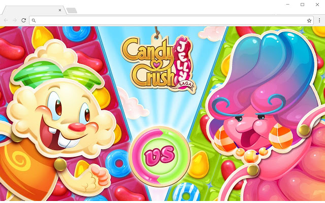 Candy Crush Saga Wallpapers and New Tab