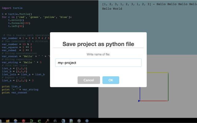 Your Python Editor (Beta)