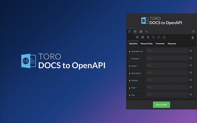 TORO Docs to OpenAPI