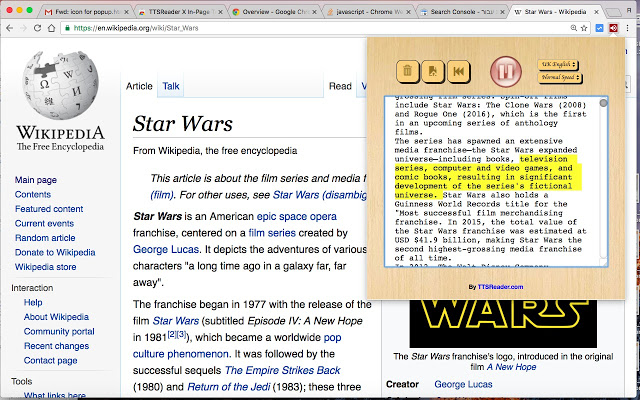 TTSReaderX In-Page Text to Speech