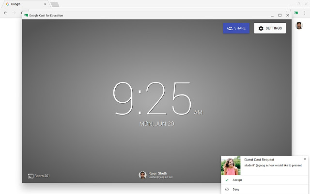 Google Cast for Education