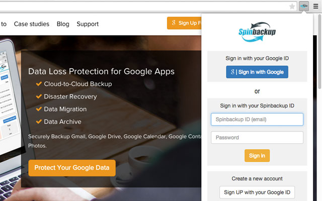 Spinbackup – Backup for Google Apps™