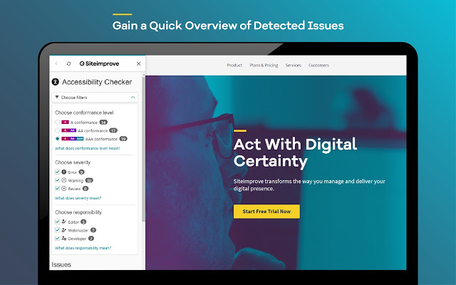 Siteimprove Accessibility Checker