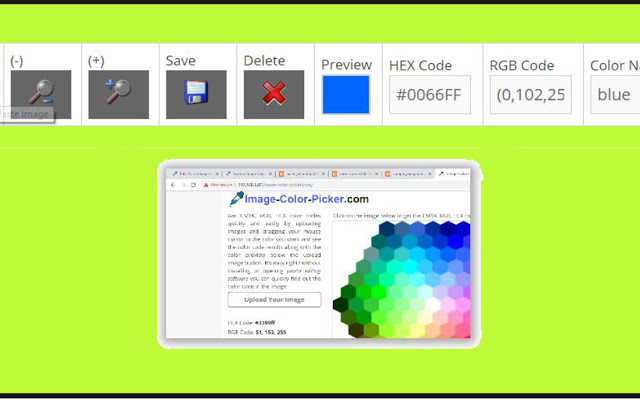 Image Color Picker