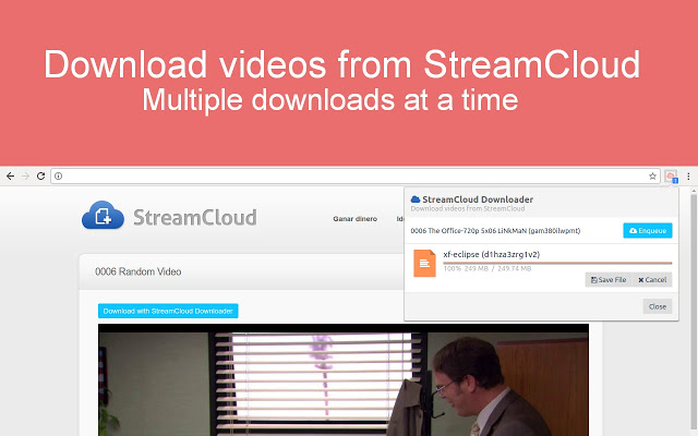 Streamcloud Downloader