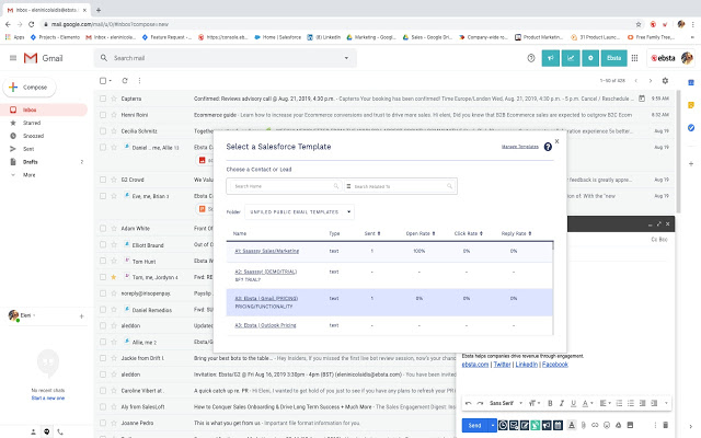 Ebsta For Salesforce