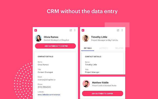 Copper CRM for Gmail