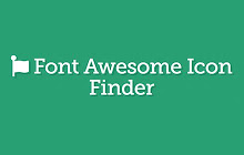 Font Awesome Icon Finder