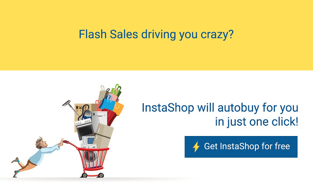 InstaShop: AutoBuy Flash Sale Products