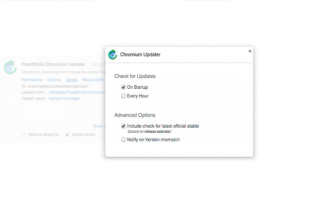 FreeSMUG Updater for Chromium (Mac)