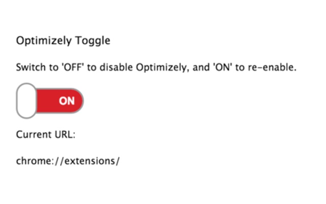 Optimizely Toggle for Chrome