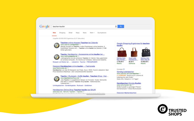 Trusted Shops extension for Google Chrome