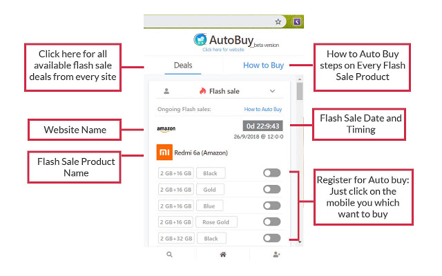 AutoBuy Flash Sales, Deals, and Coupons