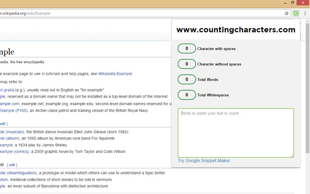 Counting Characters – #1 Letter & Word Count