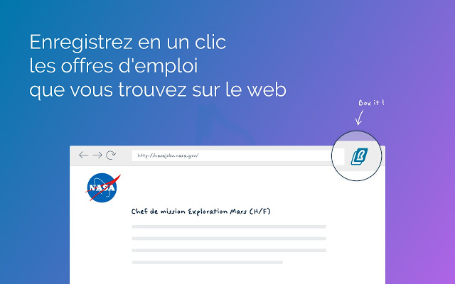 Boxmyjob: Keep track of your job search