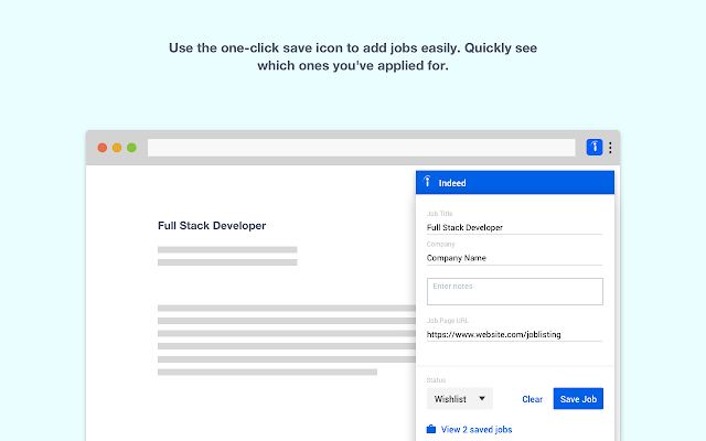 Indeed for Chrome