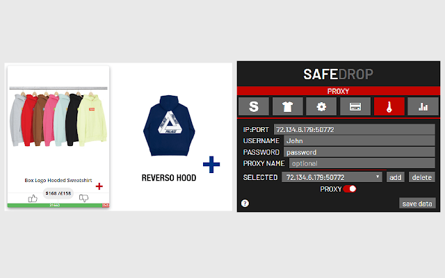 SafeDrop – Supreme & Palace Bot