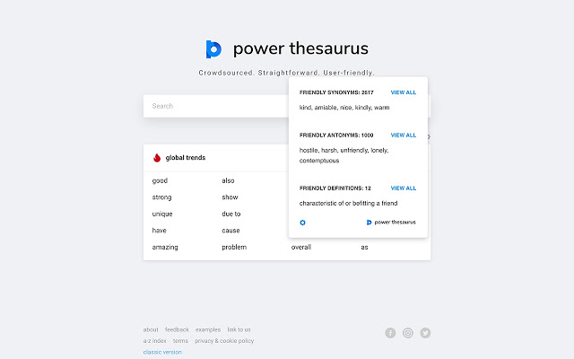 Power Thesaurus